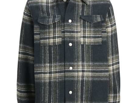 Jack & Jones Junior Forest River Jorvesterbro Check Overshirt Supply