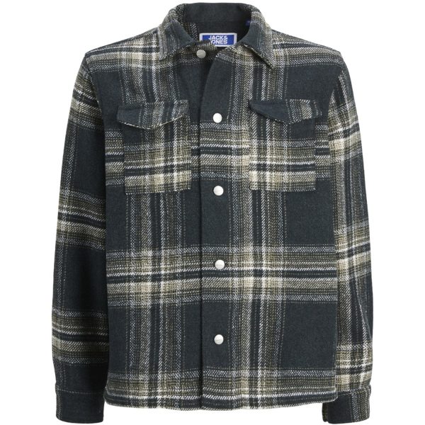 Jack & Jones Junior Forest River Jorvesterbro Check Overshirt Supply