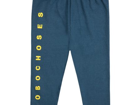 Bobo Choses Midnight Blue Baby Bobo Choses Navy Leggings For Sale