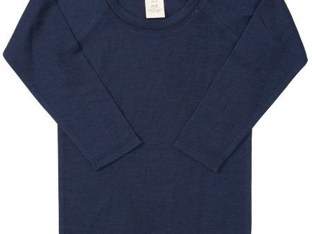 COPENHAGEN COLORS Natural Melange Merino Light Knitted T-Shirt Ls Discount