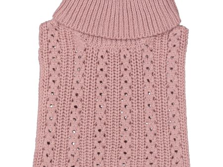 MarMar Heavy Knit Acc Light Mauve Arna Neck Warmer Online Hot Sale