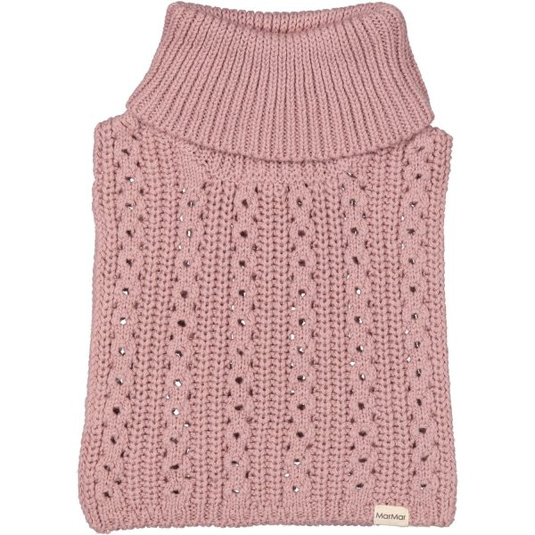 MarMar Heavy Knit Acc Light Mauve Arna Neck Warmer Online Hot Sale