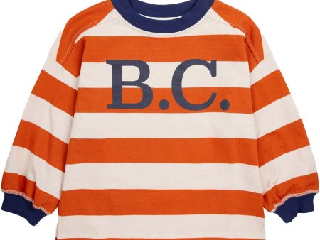 Bobo Choses Orange Bc Stripes Bluse on Sale