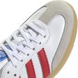 adidas Originals Cloud White Collegiate Red Gum Samba Og J Sneakers Online now