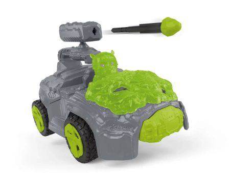 schleich® Stone krasjmobil med MINI CREATURE Supply