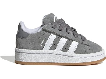 adidas Originals Grey Three Cloud White Gum Campus 00S Cf El I Sneakers For Sale