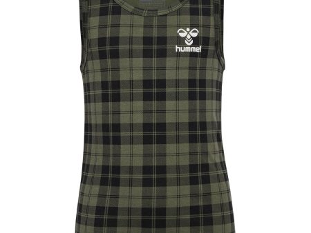 Hummel Dusty Olive Nolan Tank Topp 2-Pack on Sale