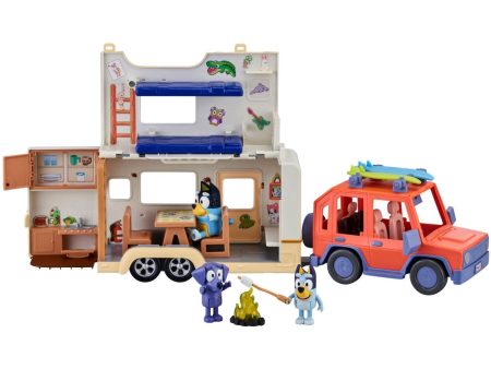 Bluey 4WD & Campvan Playset Fashion