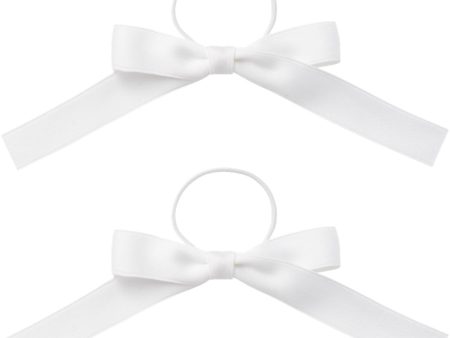 Name It Bright White Rena 2-pack Bow Hårelastik Sale