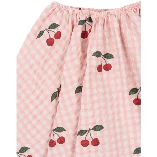 Konges Sløjd Cherry Check Kim Skirt Gots Fashion