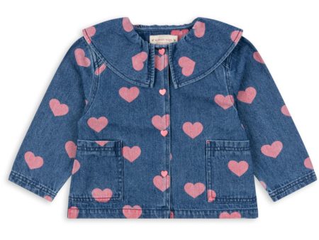 Konges Sløjd Bon Coeur Pink Magot Denim Shirt Gots For Cheap