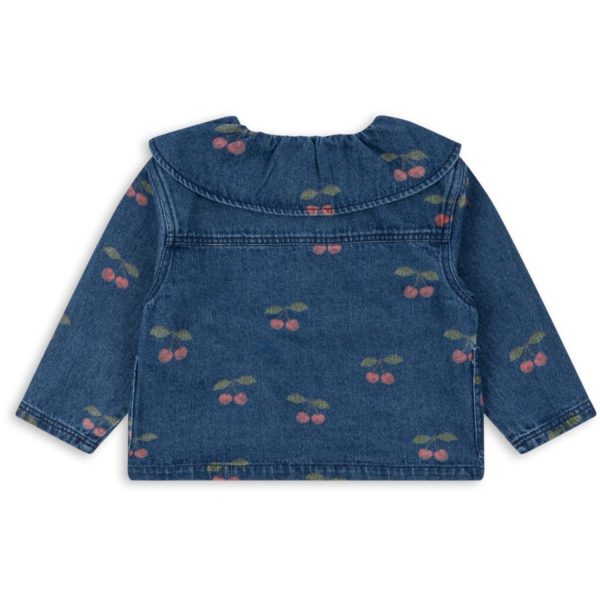 Konges Sløjd Ma Grande Cerise Denim Magot Denim Shirt Gots Supply