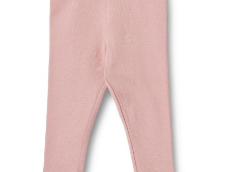 Wheat Rose Frost Rib Leggings Maddy For Sale