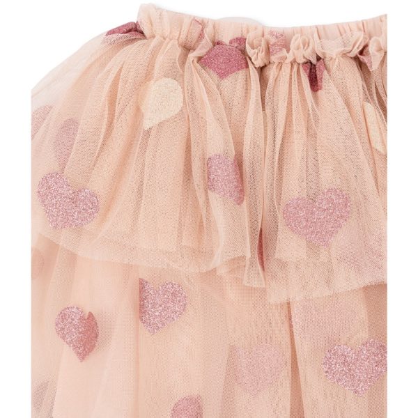 Konges Sløjd Heart Rose Glitter Tullie Skirt Cheap