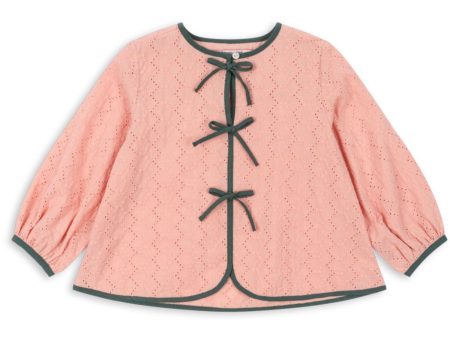 Konges Sløjd Mellow Rose Rilla Bow Shirt For Cheap