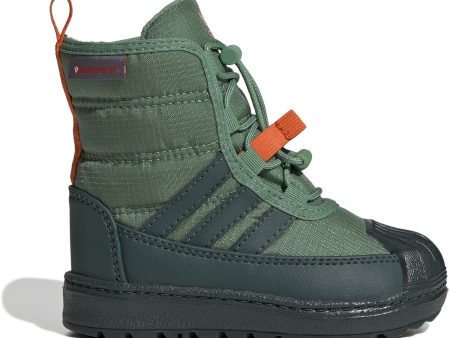 adidas Originals Preloved Green Mineral Green Orange Superstar 360 Boot 2.0 I Støvlerr on Sale