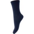 Mp Danmark Navy 718 Wool rib socks Sale