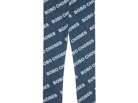 Bobo Choses Midnight Blue All Over Leggings Supply