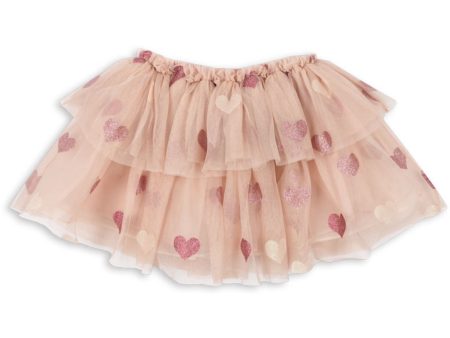 Konges Sløjd Heart Rose Glitter Tullie Skirt Cheap