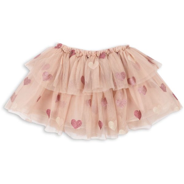 Konges Sløjd Heart Rose Glitter Tullie Skirt Cheap