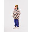 Bobo Choses Light Brown Little Tin Soldiers All Over Anorak Discount