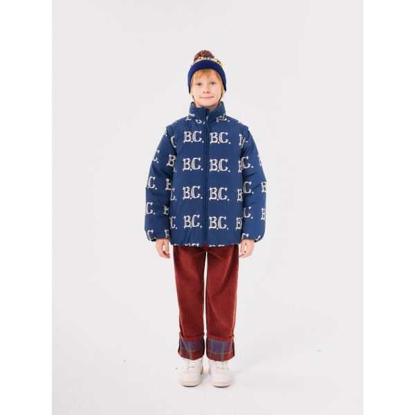 Bobo Choses Midnight Blue B.C Vintage All Over Padded Anorak Online