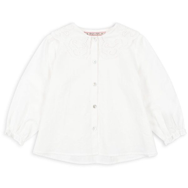 Konges Sløjd Optic White Rilo Collar Shirt Gots Online