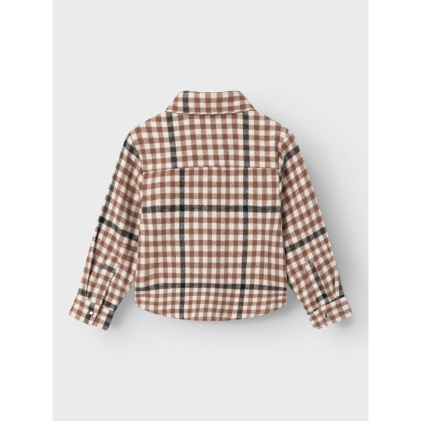 Name It Summer Sand Checks Nidennis Overshirt For Sale